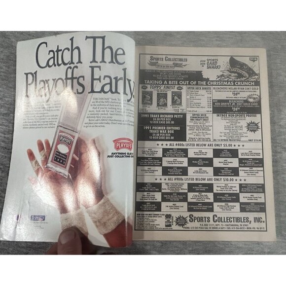 Tuff Stuff Magazine January 1994  Emmitt Smith Paperback - Picture 2 of 5